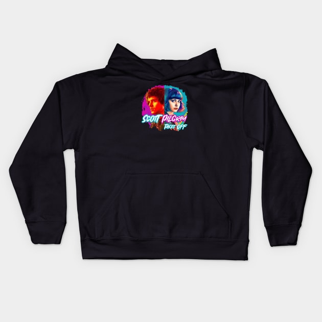 Scott Pilgrim Takes Off Kids Hoodie by Pixy Official